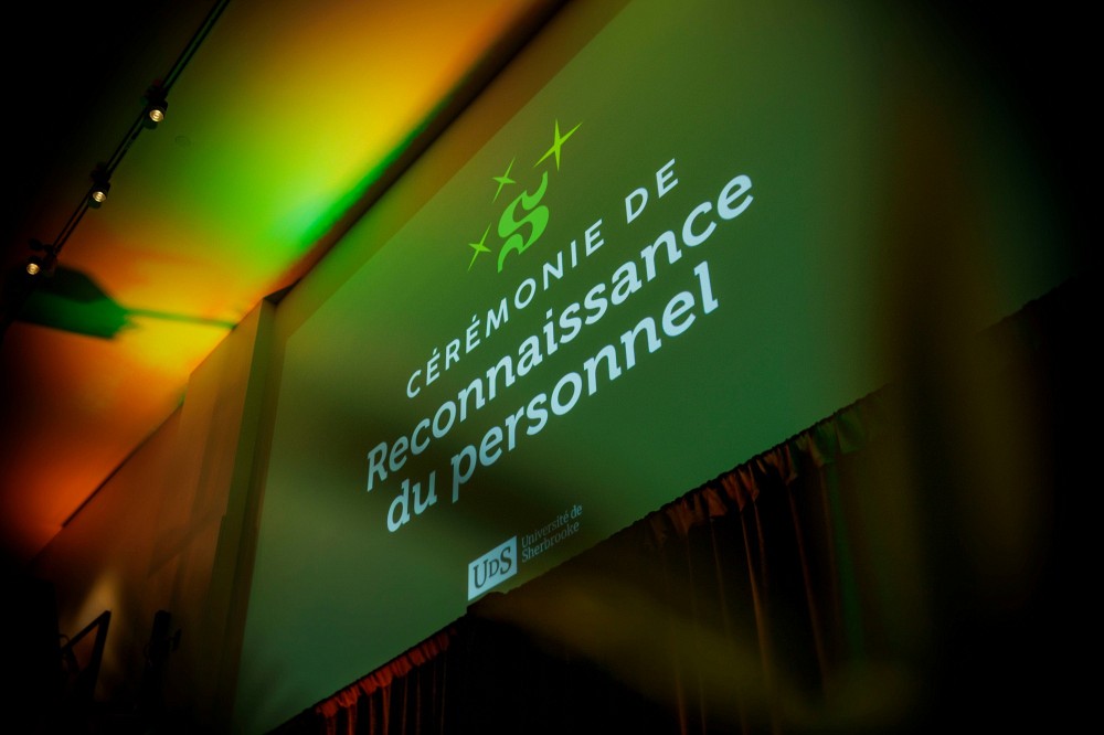 Le personnel retrait&eacute; de l'UdeS et celui cumulant plus de 25 ans de service &eacute;tait &agrave; l'honneur le 7 avril dernier, dans le cadre de la C&eacute;r&eacute;monie de reconnaissance du personnel.&nbsp;