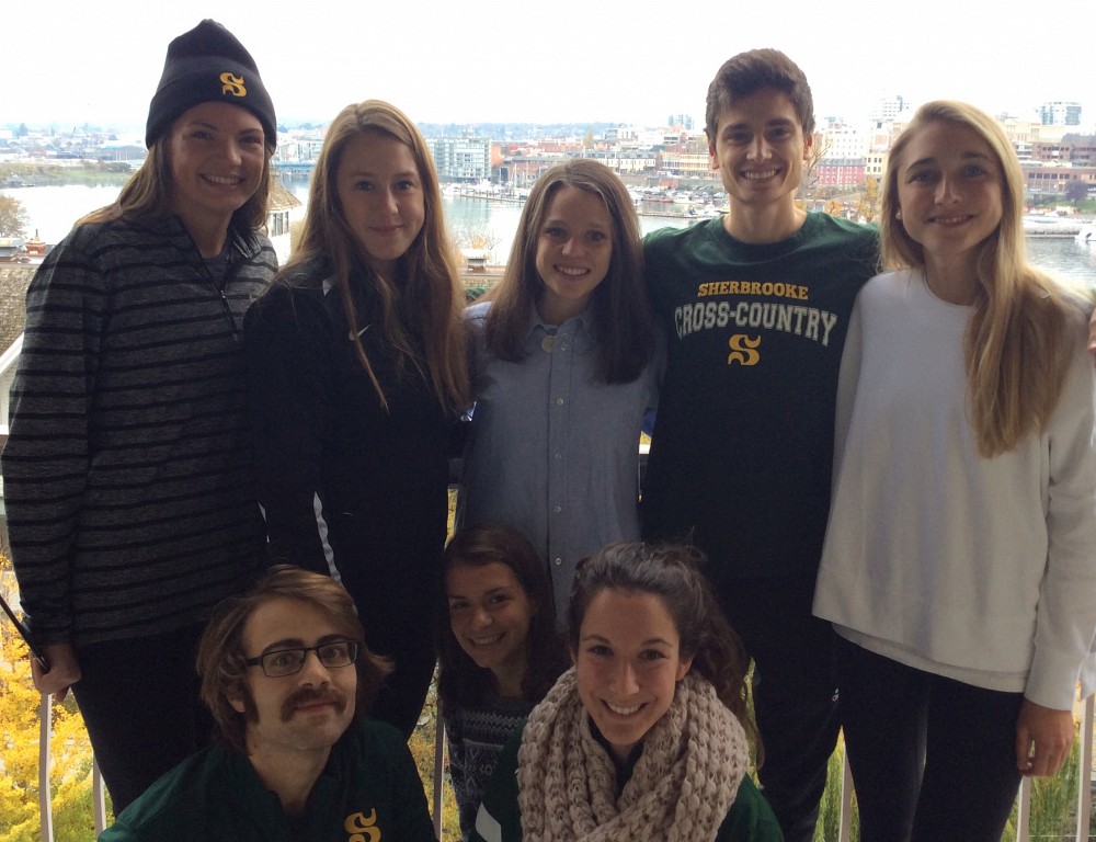 Huit athl&egrave;tes du Vert & Or &eacute;taient pr&eacute;sents &agrave; Victoria pour le r&eacute;cent Championnat U SPORTS de cross-country.