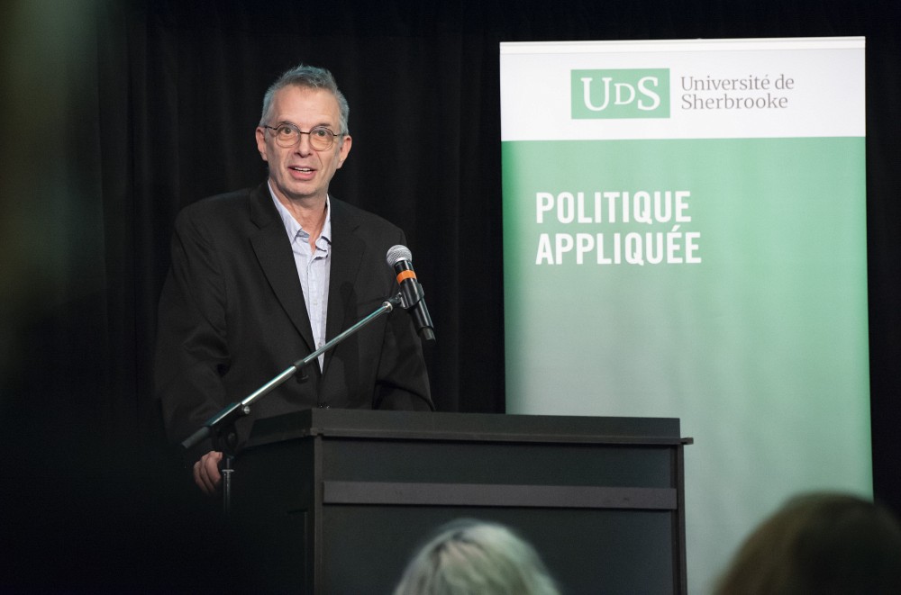 Il y a 15 ans, le Pr Jean-Herman Guay lan&ccedil;ait l'&Eacute;cole de politique appliqu&eacute;e de l'UdeS et en devenait le premier directeur.