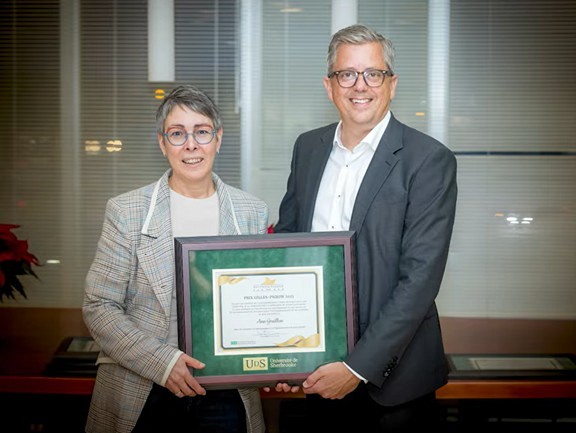 Dre Graillon et Dr Valiquette, doyen