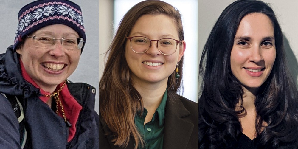 Amy Heim, No&eacute;mie Boivin et Julie Galmiche-Essue