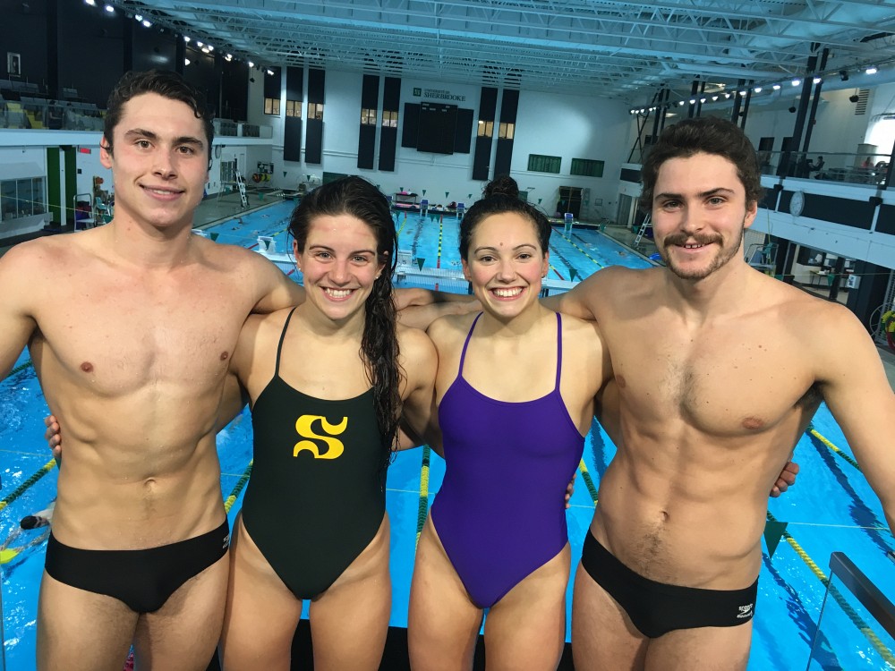 Hugo Lemay, Simonne Couture, Sophie Gamache et Jonathan Naisby.