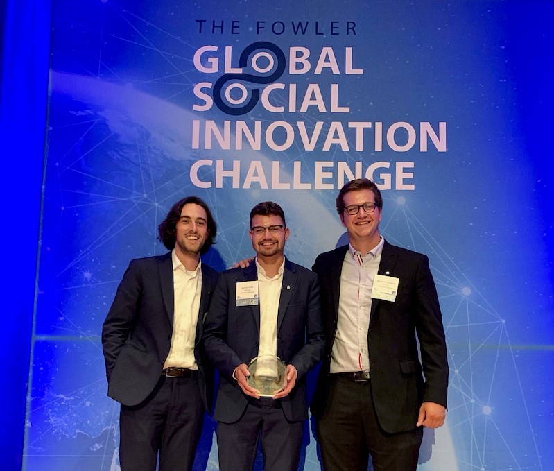 De gauche &agrave; droite&nbsp;: Jean-F&eacute;lix Tremblay, Samuel Duval, Jean-David Lantagne, cofondateurs de Hoola One Technologies