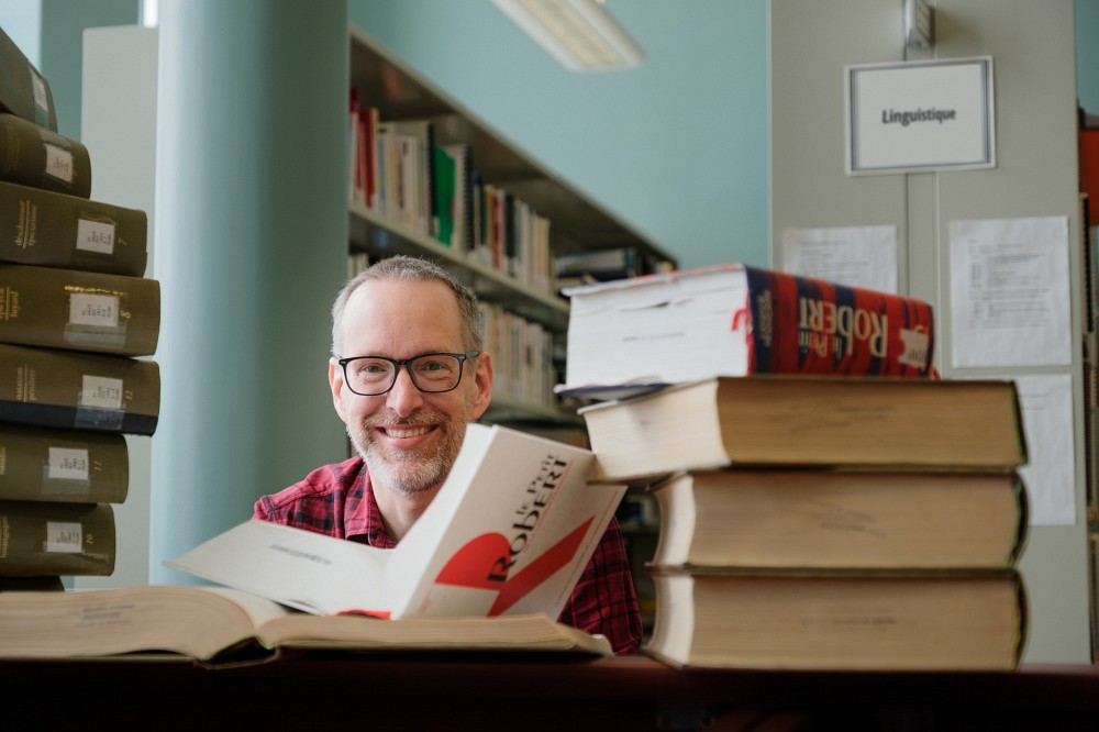 &Eacute;ric C&ocirc;t&eacute;, &eacute;tudiant en traduction professionnelle.