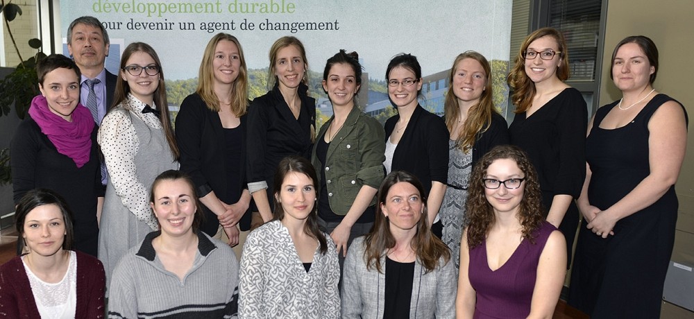 Les &eacute;tudiantes et &eacute;tudiants, r&eacute;cipiendaires d&rsquo;une bourse ou d&rsquo;une mention d&rsquo;excellence.