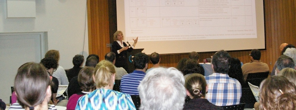 La conf&eacute;rence de madame Suzanne Filteau, enseignante au C&eacute;gep Marie-Victorin