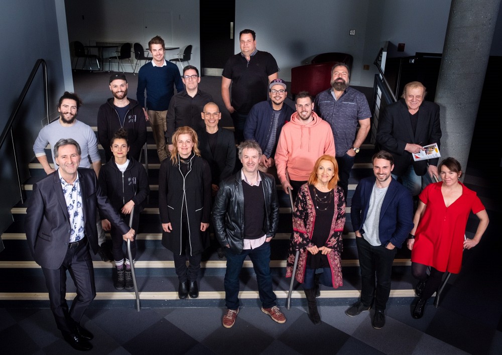 De nombreux artistes ont particip&eacute; au lancement de la nouvelle programmation du Centre culturel, le lundi 28 avril en soir&eacute;e.