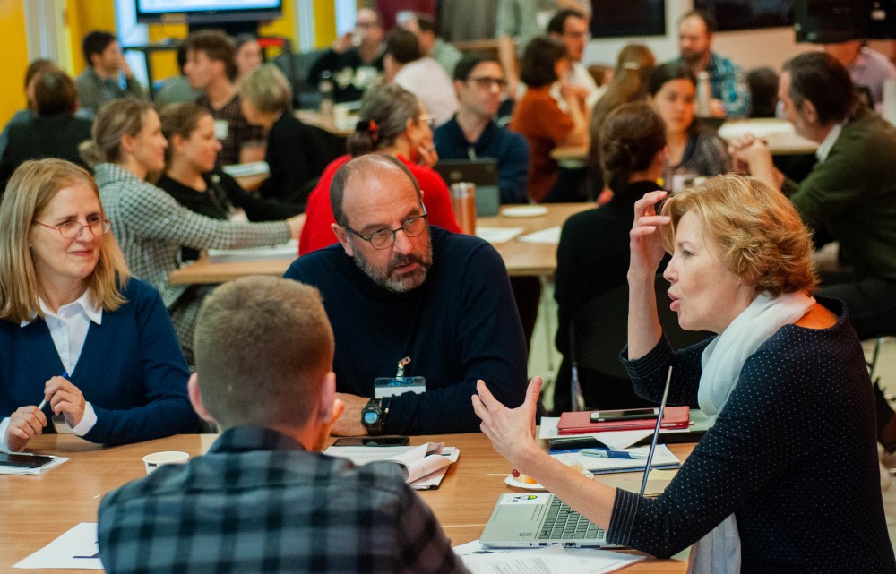 Grand rassemblement en janvier 2020 au C&eacute;gep de Sherbrooke.