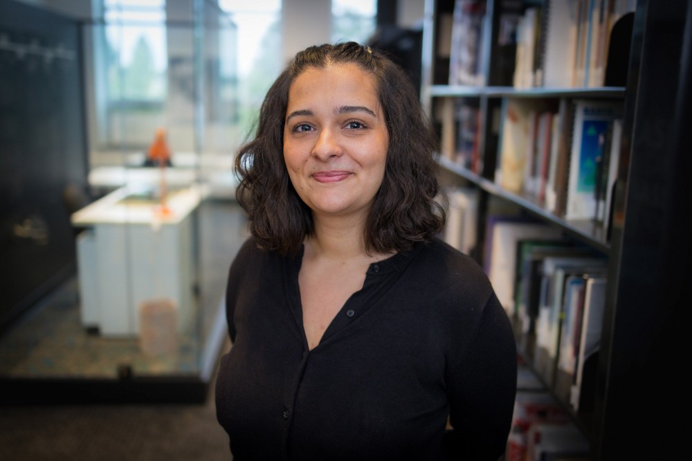 &Eacute;lise Benamer vient de terminer une ma&icirc;trise en litt&eacute;rature canadienne compar&eacute;e avec une sp&eacute;cialisation en traduction.