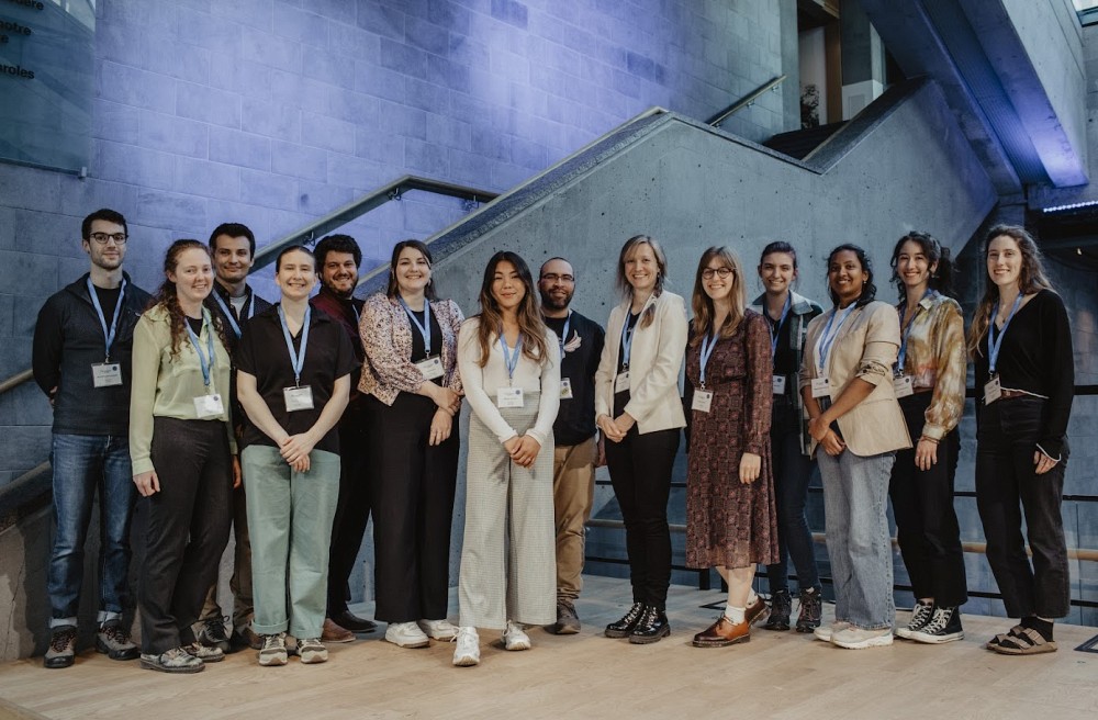 Participantes et participants au symposium