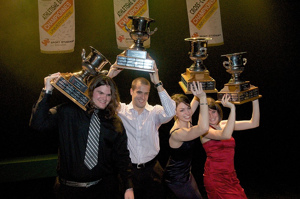 Christopher Belley-Rosa, Mark Maizonnasse, Pascale D&eacute;lisle et M&eacute;lanie Hughes font partie des athl&egrave;tes honor&eacute;s lors du gala.