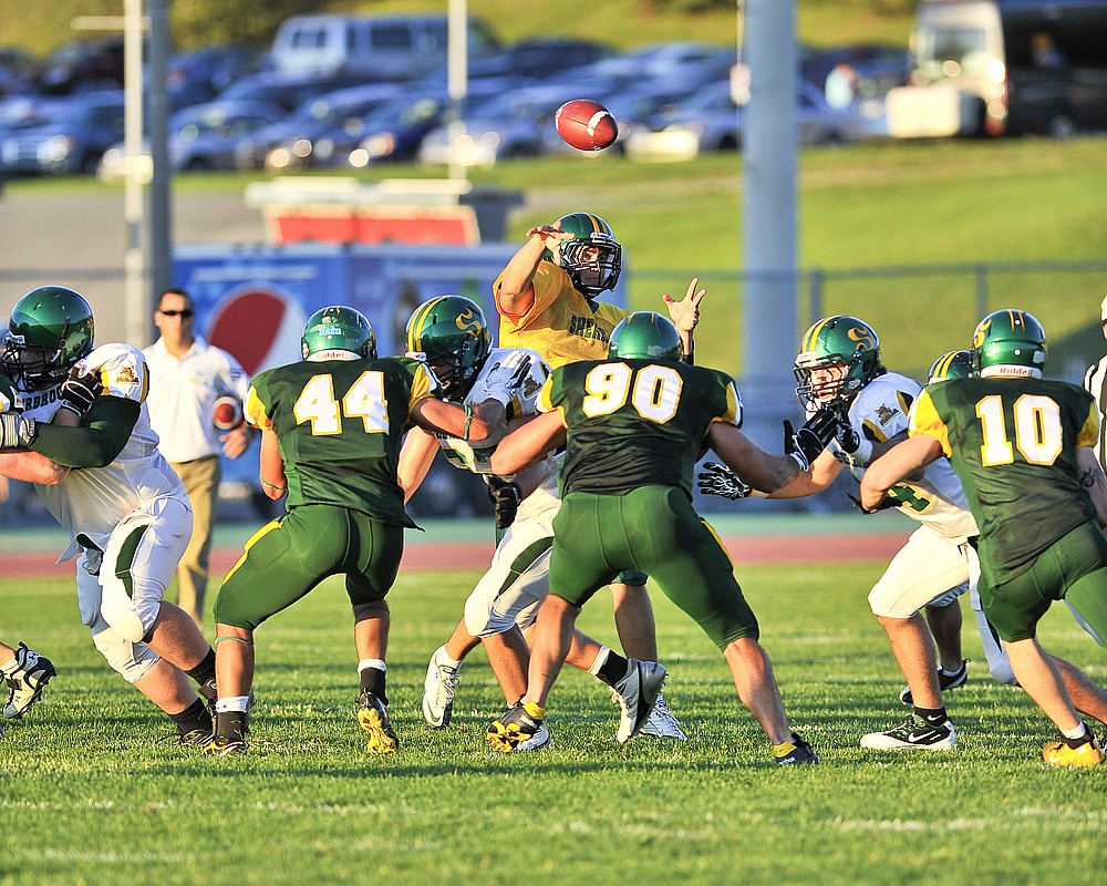 Le quart recrue J&eacute;r&eacute;mi Roch a m&eacute;rit&eacute; sa place au sein du groupe num&eacute;ro un du Vert & Or.