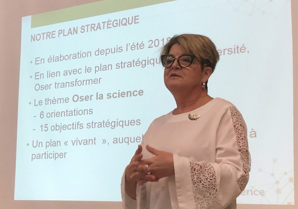 Pre Carole Beaulieu, doyenne de la Facult&eacute; des sciences