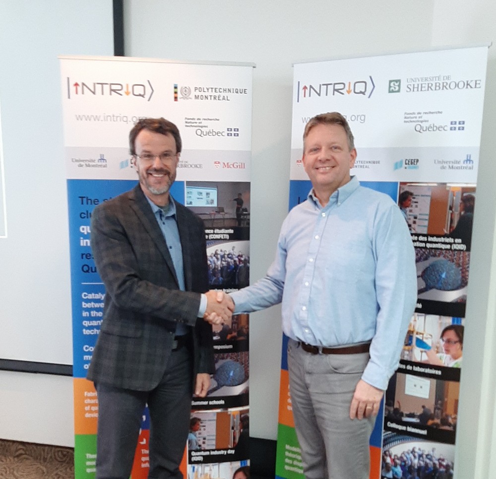 Pr Nicolas Godbout, de Polytechnique Montr&eacute;al, et Pr Bertrand Reulet, de l'Universit&eacute; de Sherbrooke.