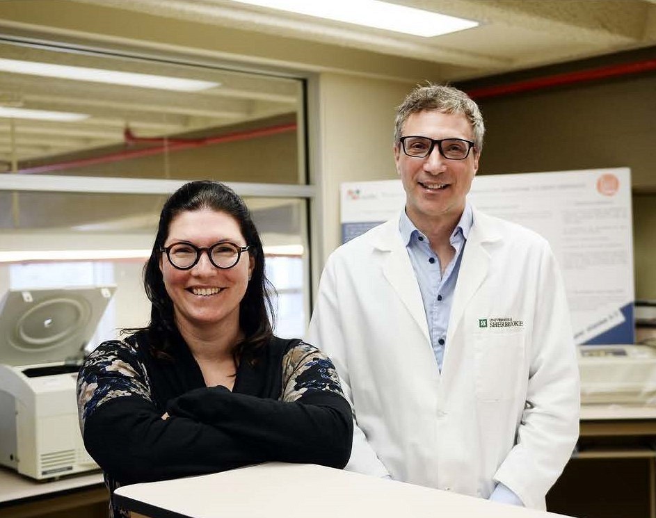 Pr Luigi Bouchard et Mme Josianne Leblanc, co-chercheure et conseill&egrave;re g&eacute;n&eacute;tique au CIUSSS