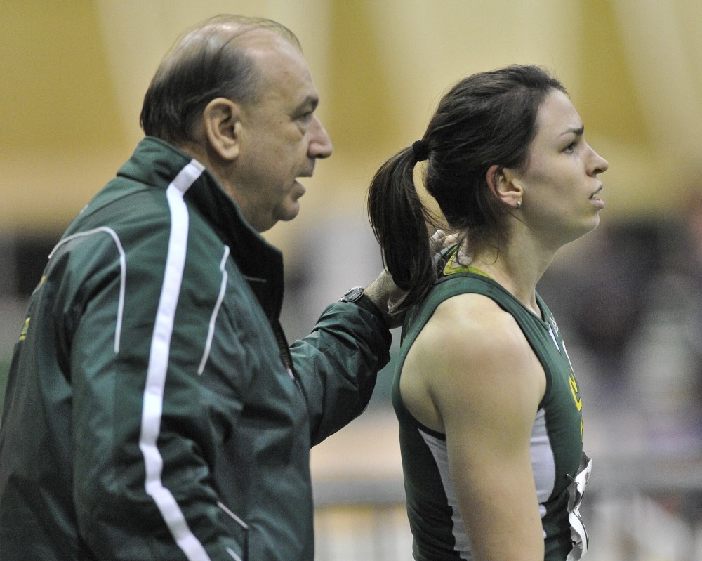 L'entra&icirc;neur Richard Crevier a marqu&eacute; de nombreux athl&egrave;tes en 30 ans de carri&egrave;re &agrave; la t&ecirc;te de l'&eacute;quipe d'athl&eacute;tisme Vert & Or, dont Pascale Delisle.