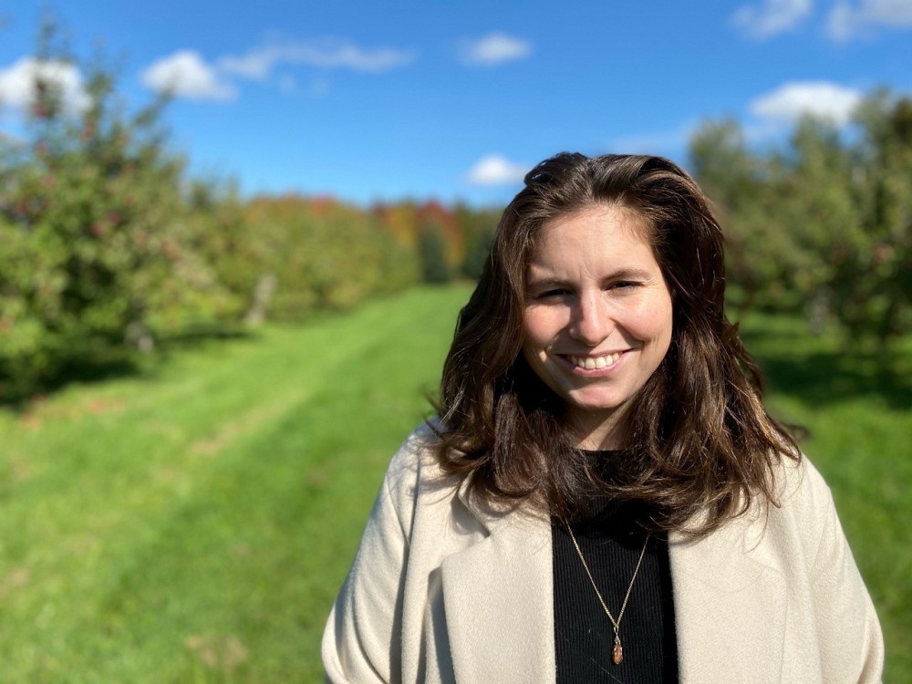 Pauline Navals, doctorante en chimie