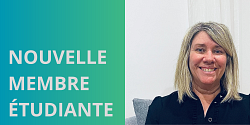 France Lacharité, étudiante au doctorat et nouvelle membre du SoDRUS