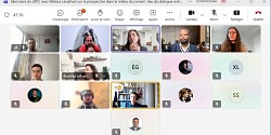 Séminaire du LIRIC avec Mélissa Levaillant sur la prospective dans le milieu du conseil : lieu de dialogue entre la recherche et la pratique.