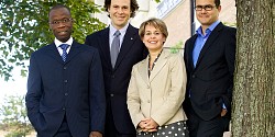Mathieu Devinat, Arthur Oulaï et Éliane-Marie Gaulin nommés vice-doyens et secrétaire de faculté