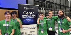 Des étudiantes et des étudiants de l’UdeS brillent au GenQ Hackathon World Tour à Calgary