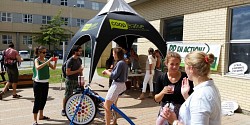 Viens pédaler ton smoothie!