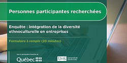 Enquête sur l’intégration de la diversité ethnoculturelle au sein des entreprises