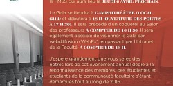Un professeur de notre département en nomination lors du Gala du mérite 2017