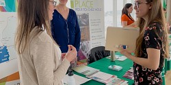 Les partenaires du réseau public de santé du RUIS au rendez-vous pour rencontrer les étudiants et étudiantes des deux programmes.