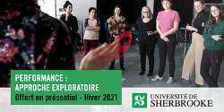 Ajoutez le cours « Performance : approche exploratoire » à votre horaire de l’hiver
