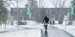 Le vélo d'hiver