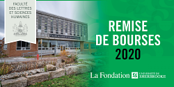 97 000 $ en bourses remis à la Faculté des lettres et sciences humaines