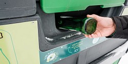 La collecte du verre maintenant possible au Campus principal