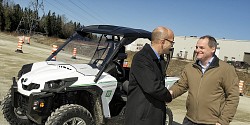 BRP remet un véhicule électrique sur mesure à l'UdeS