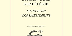Commentaire sur l'élégie