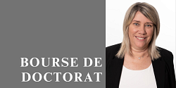 Mme France Lacharité lauréate de la bourse doctorale CRSH