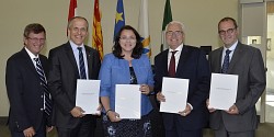 Renouvellement de l’entente de collaboration entre l’Université de Moncton, l’Université de Sherbrooke et le gouvernement du Nouveau-Brunswick