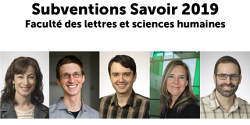 Cinq projets de la Faculté des lettres et sciences humaines retenus