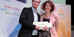 Guillaume Rousseau reçoit le prix de thèse en cotutelle Québec-France