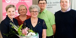 Frances Gallagher honorée par l’Ordre régional des infirmières et infirmiers de l’Estrie