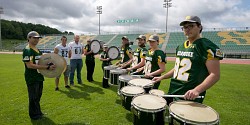 Vert & Or de l'UdeS : une nouvelle <em>drumline</em> accompagnera les matchs locaux