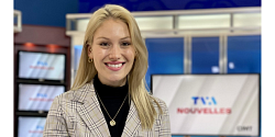 Journaliste et présentatrice météo chez CIMT-TVA à Rivière-du-loup | Portrait de Marie-Michelle Martel