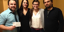 Quatre étudiantes et étudiants récompensés