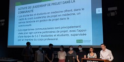 Une collaboration fructueuse entre les organismes communautaires et nos futurs médecins