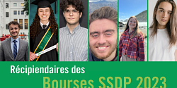 L’excellence en milieu de stage : les brillantes et brillants récipiendaires des bourses SSDP