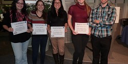 Quatre étudiantes récompensées pour leur engagement