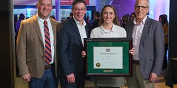 Karol'Ann Boivin remporte le Prix de la meilleure thèse de doctorat de l'UdeS dans la catégorie Sciences humaines et sociales