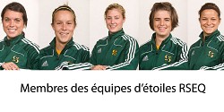Cinq Sherbrookoises parmi les étoiles