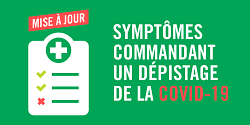 Covid-19 : surveillez vos symptômes