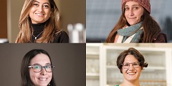Quatre nouvelles professeures en devenir